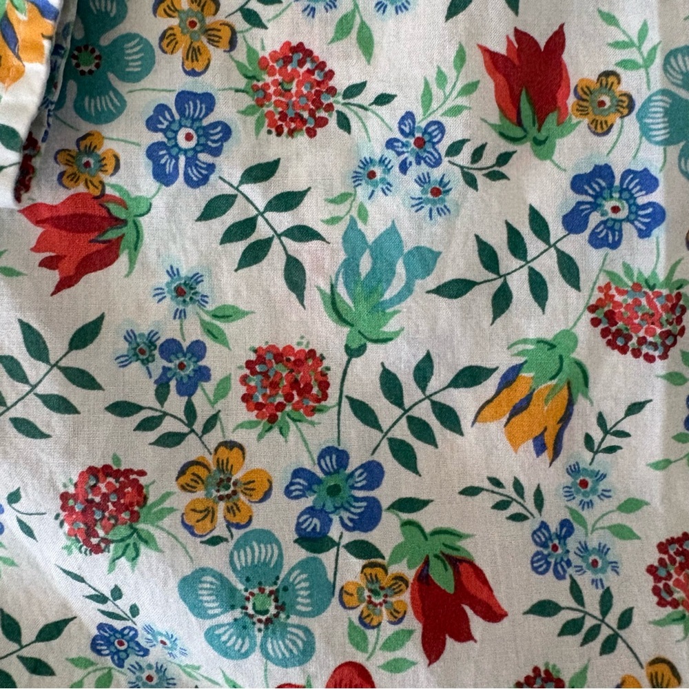 J.CREW Size 2 Liberty perfect shirt in Edenham floral Style G4375 - Picture 8 of 10
